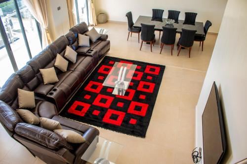 Χώρος καθιστικού στο Nyali Golf View Residence