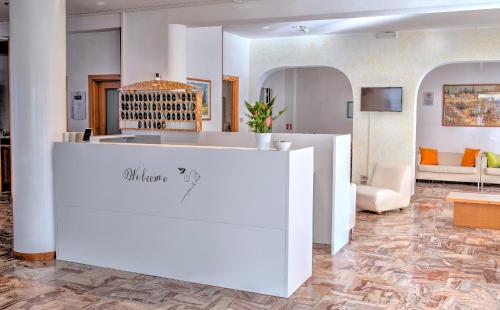 Χώρος καθιστικού στο Hotel Niagara Riccione
