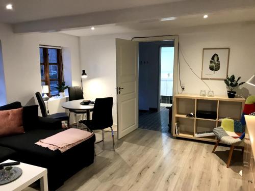 Posezení v ubytování Genner Bygade 22 Feriehus