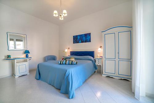 Postel nebo postele na pokoji v ubytování B&B Amalba Maiori