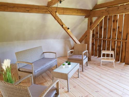 Zona d'estar a Apartment Krnicar