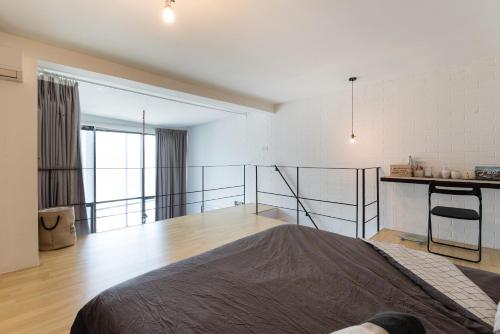 Postel nebo postele na pokoji v ubytování Petaling Jaya Private Cinema @ JF Home