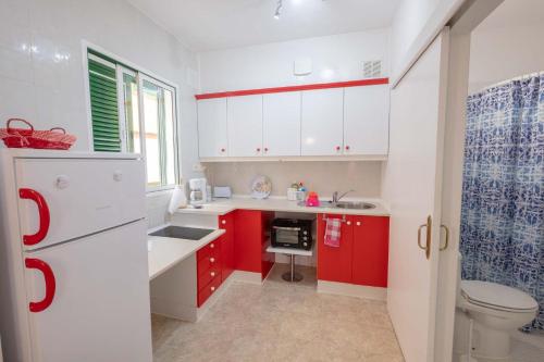 Kuchyň nebo kuchyňský kout v ubytování Casa Maria