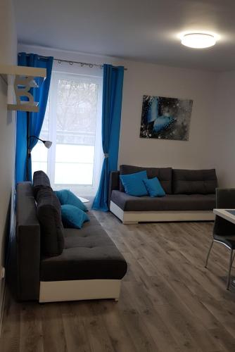 Posezení v ubytování Apartament Wałowa Wejherowo
