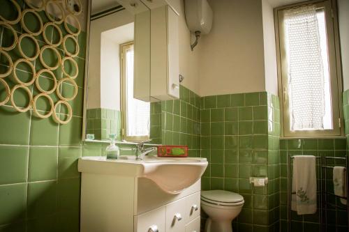 Koupelna v ubytování B&B I Due Gelsi