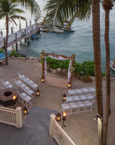 an image of a wedding ceremony on the beach at Hyatt Centric Key West Resort & Spa in Key West