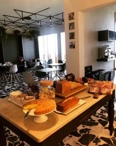 Mad på bed and breakfast-stedet eller i nærheden