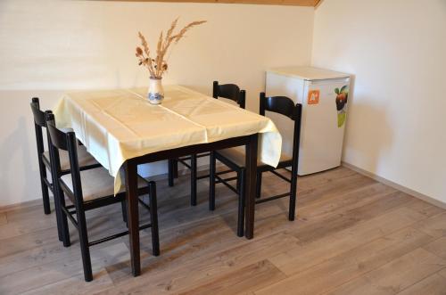 Küche/Küchenzeile in der Unterkunft Apartmán U Brabců
