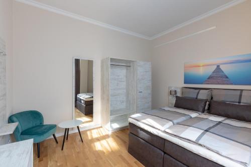 Nordic Wave Apartmentsにあるベッド