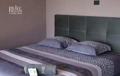 Postel nebo postele na pokoji v ubytování Apartma Sobe Pulec