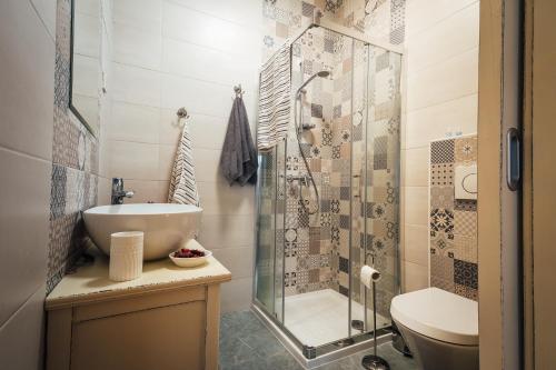 Koupelna v ubytování Guest House EJGA
