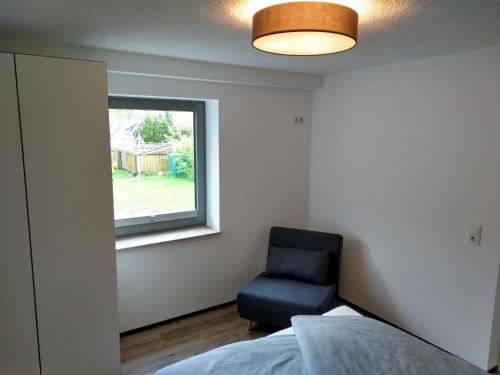 Ένα ή περισσότερα κρεβάτια σε δωμάτιο στο Apartment Haus Sembachtal