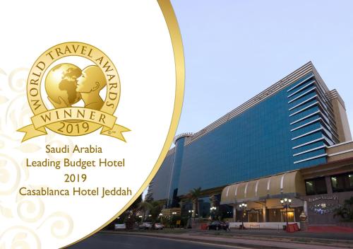Sijil, anugerah, tanda atau dokumen lain yang dipamerkan di Casablanca Hotel Jeddah