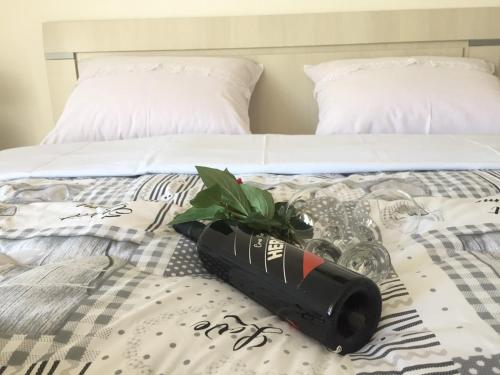 Ένα ή περισσότερα κρεβάτια σε δωμάτιο στο Apartment Milica