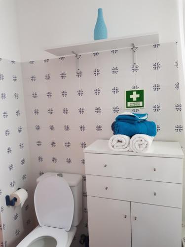 Ванная комната в Farol da Vila