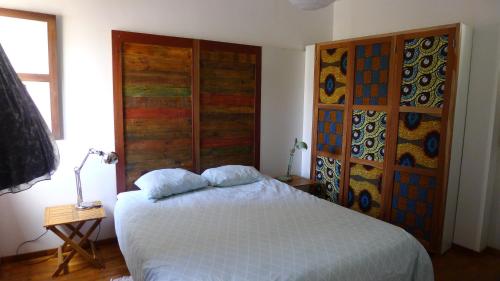 Llit o llits en una habitació de Casa Verde