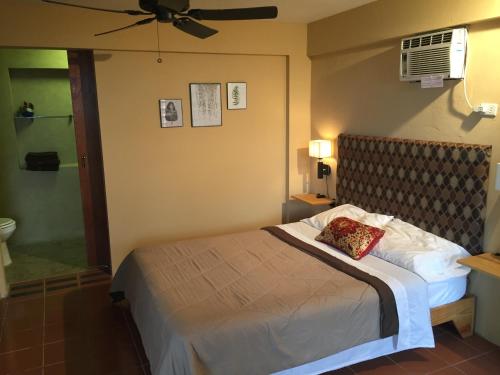 El Pequeño Hotel tesisinde bir odada yatak veya yataklar