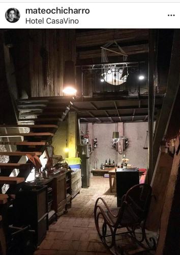 The Cave Of Wine by Casavinoにあるシーティングエリア