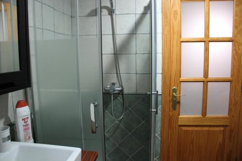 Koupelna v ubytování Acogedor apartamento con vista al mar