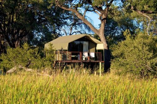 Příroda nedaleko luxury tent