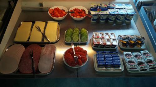 Mad på bed and breakfast-stedet eller i nærheden