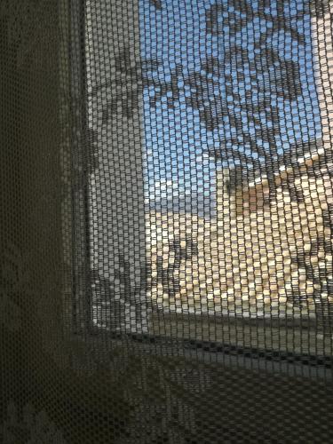a view of a window with a view at Romantico Rifugio in Guardiagrele