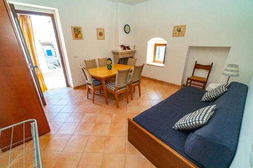 Postel nebo postele na pokoji v ubytování Casa le ripe 39-41