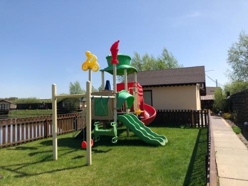 a playground in the backyard of a house at Mini Hotel on Brovarskaya in Kyiv