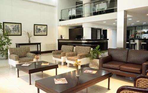 Et opholdsområde på Hotel Corbel Superior by bund