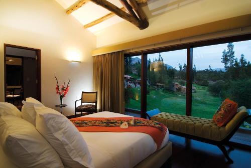 Postel nebo postele na pokoji v ubytování Rio Sagrado, A Belmond Hotel, Sacred Valley