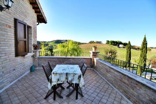Μπαλκόνι ή βεράντα στο Agriturismo alla Solagna