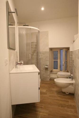 Ein Badezimmer in der Unterkunft B&B Cà di Bollo