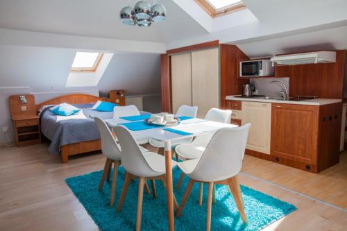 Una cocina o zona de cocina en Aster