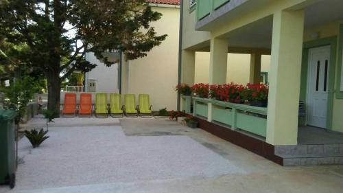 Budynek, w którym mieści się apartament