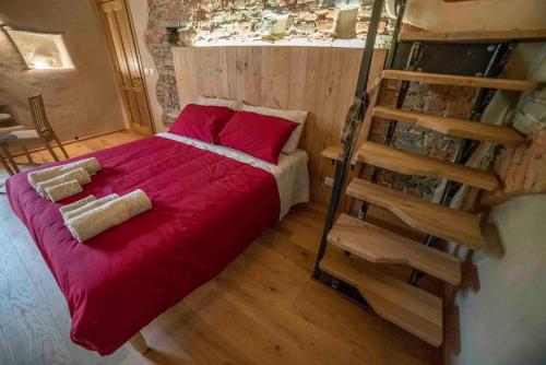 Letto o letti in una camera di Tenuta Armonia