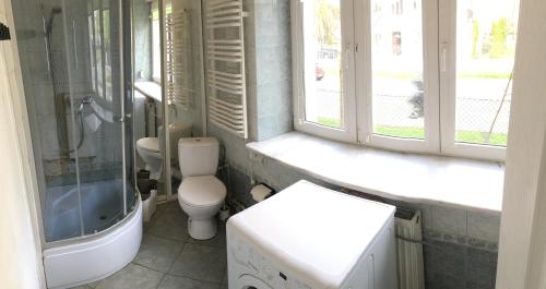 Et badeværelse på Student-House Kazimierzowska