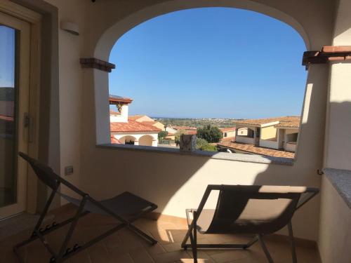Un balcón o terraza de Residenza Limpiddu