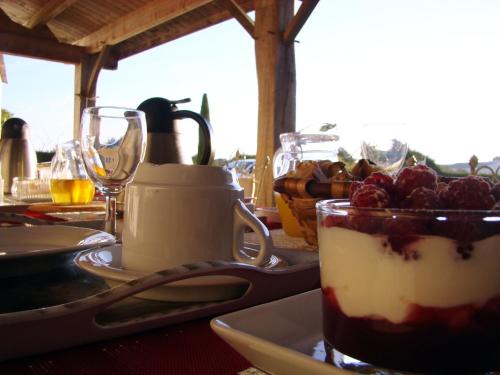 Jídlo v penzionu nebo okolí