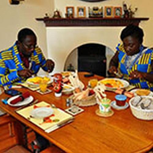 อาหารที่มีในเบดแอนด์เบรกฟาสต์หรือบริเวณใกล้เคียง