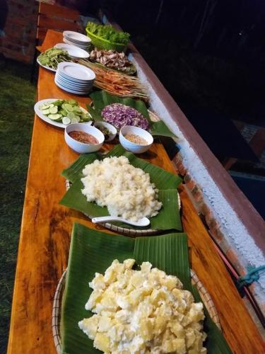 Comida en o cerca de esta habitación en casa particular