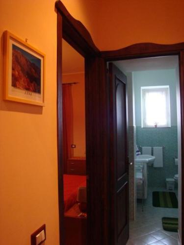Koupelna v ubytování B&B Terra Niura