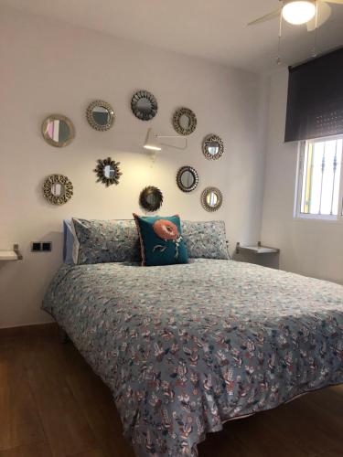 Posteľ alebo postele v izbe v ubytovaní Aunt Antonia Beach House