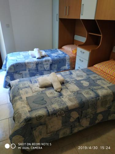 Cama o camas de una habitación en Alma House