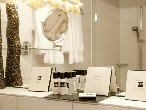 Koupelna v ubytování Amethyst Hotel Garni Lüneburg