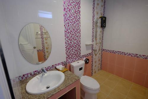 Koupelna v ubytování Plaloma Resort Lipe