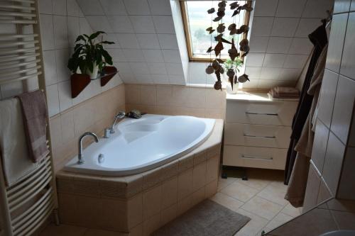Kúpeľňa v ubytovaní Ubytování Pod Cimburkem