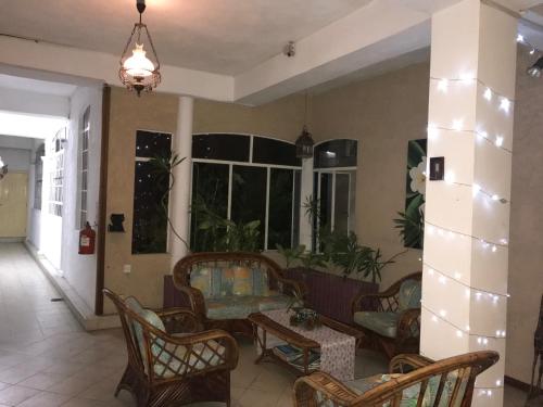Χώρος καθιστικού στο Grand Bay Beach Tourist Residence Mauritius