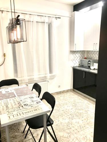 Dapur atau dapur kecil di Manna Kasha