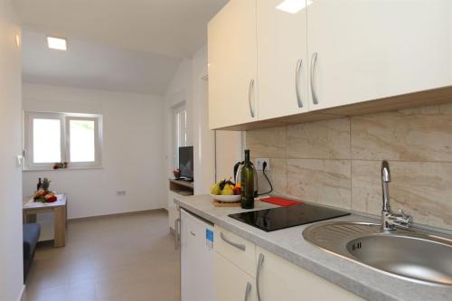 Η κουζίνα ή μικρή κουζίνα στο Apartments Maric-Hlapa