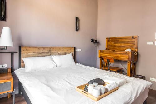 Letto o letti in una camera di Fun Simon